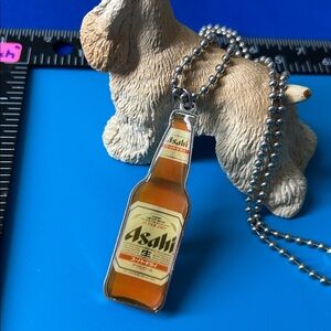🖤ASAHI bottle opener pendant necklace